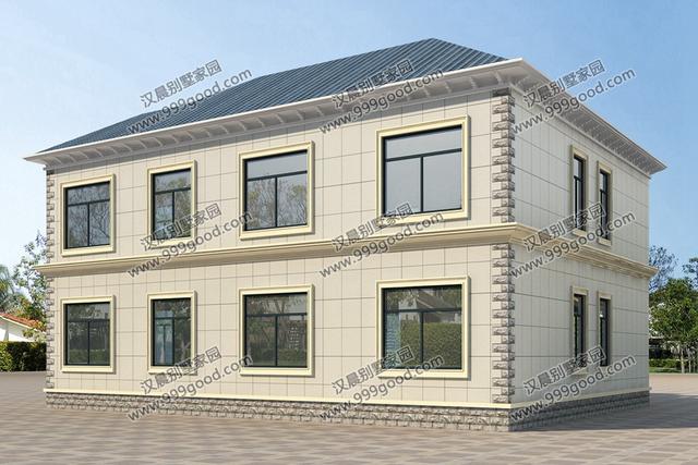 這8棟農(nóng)村二層別墅設(shè)計(jì)圖，絲毫不會(huì)浪費(fèi)宅基地