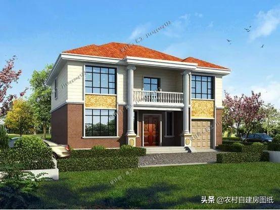 8套經(jīng)典大氣二層別墅設(shè)計(jì)效果圖，美觀實(shí)用，50年都不過時(shí)