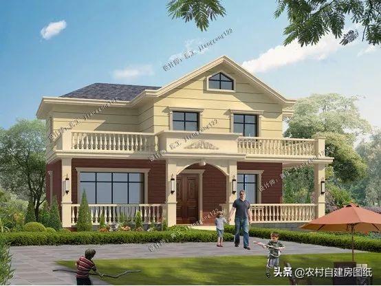 8套經(jīng)典大氣二層別墅設(shè)計(jì)效果圖，美觀實(shí)用，50年都不過時(shí)