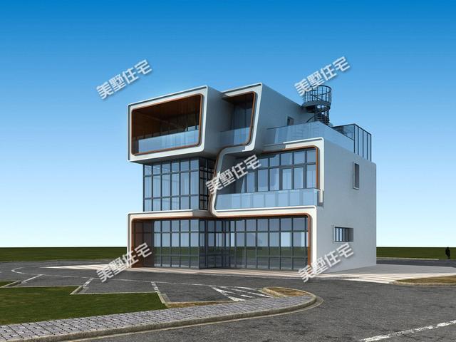 這款二層別墅設(shè)計圖，時尚大氣，絕對不比城里房差，值得你收藏！