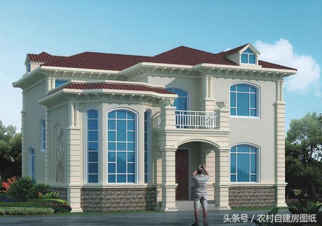 16款二層農(nóng)村別墅設計圖紙，給大家建房參考，選出自己最喜歡的小別墅