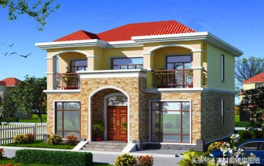 16款二層農(nóng)村別墅設計圖紙，給大家建房參考，選出自己最喜歡的小別墅