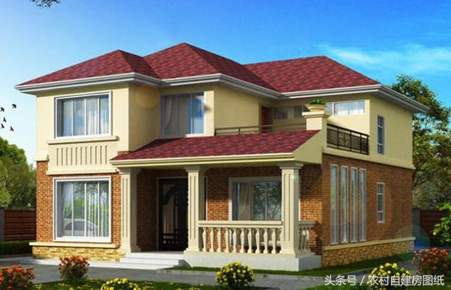 16款二層農(nóng)村別墅設計圖紙，給大家建房參考，選出自己最喜歡的小別墅