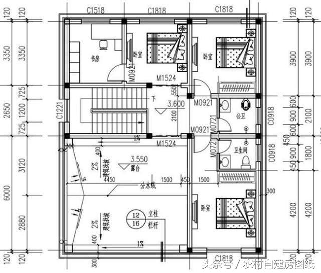 16款二層農(nóng)村別墅設計圖紙，給大家建房參考，選出自己最喜歡的小別墅