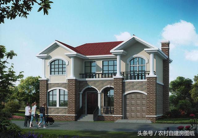 16款二層農(nóng)村別墅設計圖紙，給大家建房參考，選出自己最喜歡的小別墅