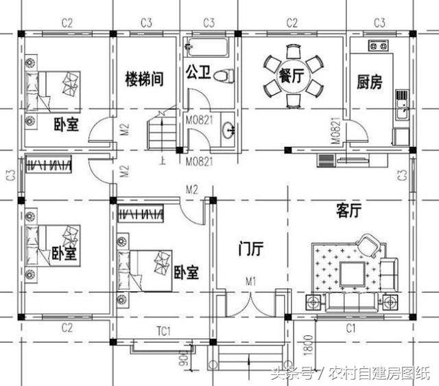 16款二層農(nóng)村別墅設計圖紙，給大家建房參考，選出自己最喜歡的小別墅