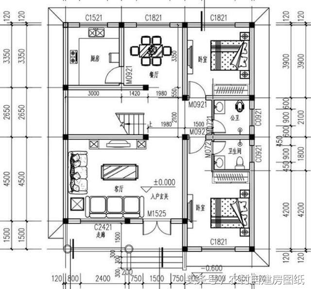 16款二層農(nóng)村別墅設計圖紙，給大家建房參考，選出自己最喜歡的小別墅