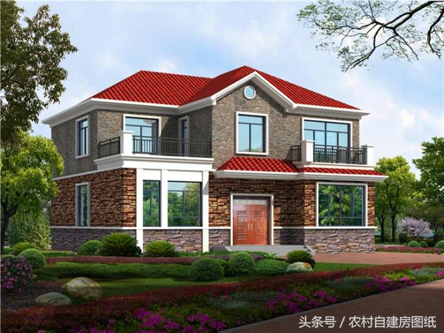 16款二層農(nóng)村別墅設計圖紙，給大家建房參考，選出自己最喜歡的小別墅