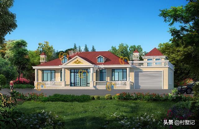 8套漂亮農(nóng)村一層別墅設(shè)計圖，經(jīng)濟實惠，住得也很舒適，農(nóng)村養(yǎng)老房，還是一層的好