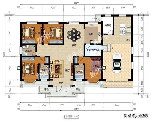 8套漂亮農(nóng)村一層別墅設(shè)計圖，經(jīng)濟實惠，住得也很舒適，農(nóng)村養(yǎng)老房，還是一層的好