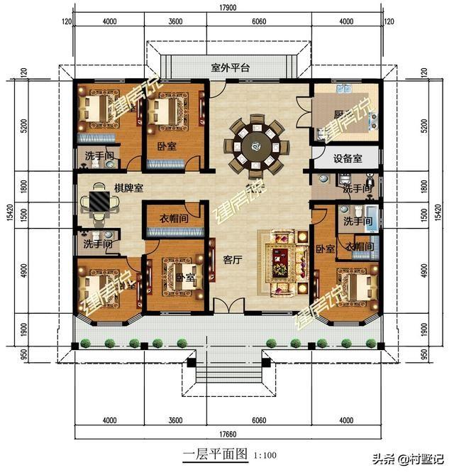 8套漂亮農(nóng)村一層別墅設(shè)計圖，經(jīng)濟實惠，住得也很舒適，農(nóng)村養(yǎng)老房，還是一層的好