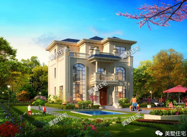 2024年農(nóng)村最受歡迎的三層別墅設計圖，老鄉(xiāng)們鐵了心搶著蓋