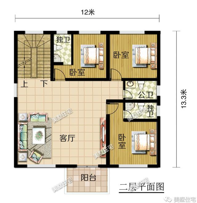 2024年農(nóng)村最受歡迎的三層別墅設計圖，老鄉(xiāng)們鐵了心搶著蓋