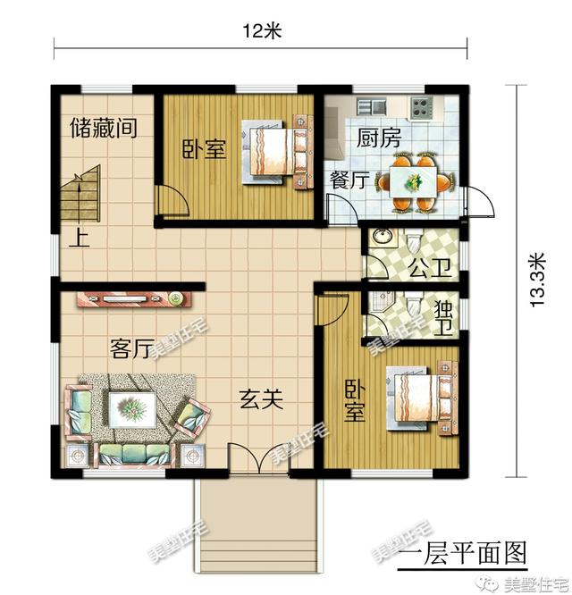 2024年農(nóng)村最受歡迎的三層別墅設計圖，老鄉(xiāng)們鐵了心搶著蓋