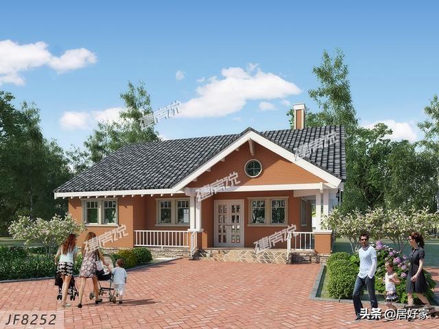 精選6套一層別墅設(shè)計圖，最低15萬就能建，圖紙收藏好，以后建房用得上