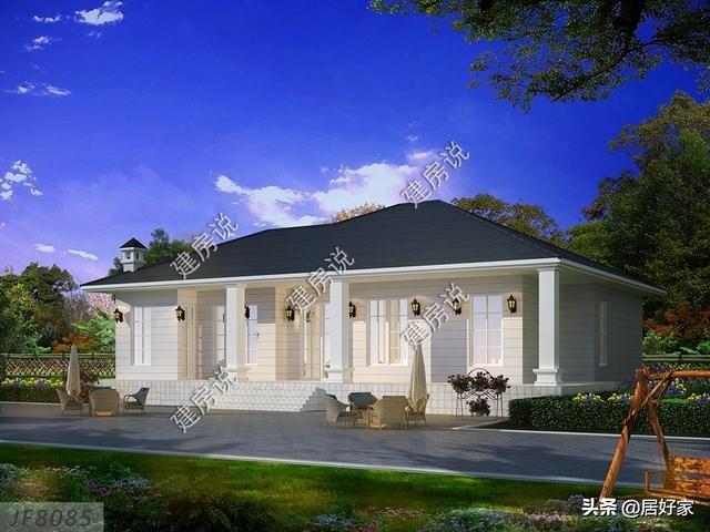 精選6套一層別墅設(shè)計圖，最低15萬就能建，圖紙收藏好，以后建房用得上