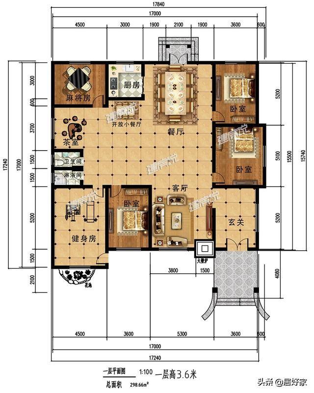 精選6套一層別墅設(shè)計圖，最低15萬就能建，圖紙收藏好，以后建房用得上
