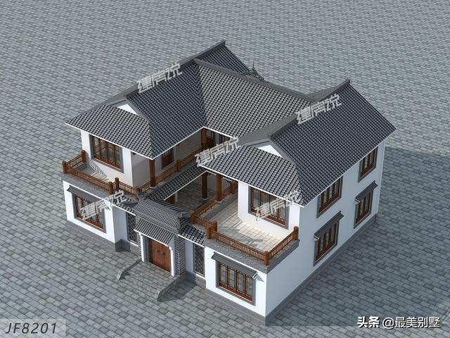 農(nóng)村四合院別墅設(shè)計圖，喜歡的朋友快收藏，圖紙難求別錯過！