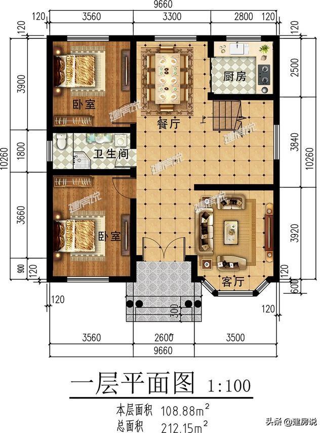 4套造價20萬的別墅設(shè)計圖，任你挑選！花小錢蓋好房，圖紙難求快收藏好了。