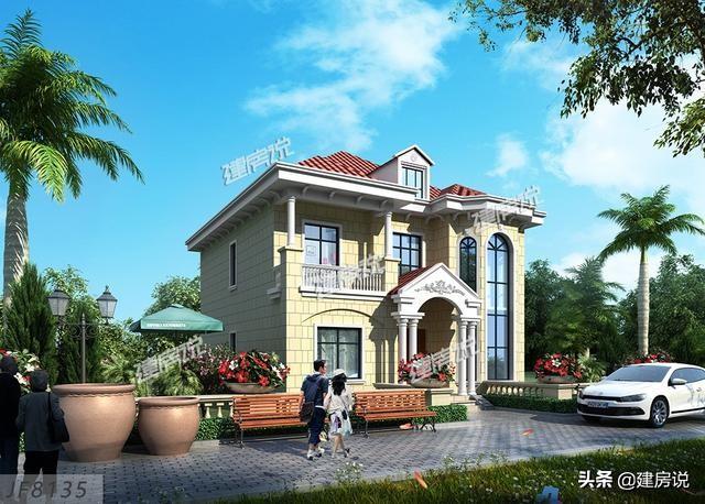 4套造價20萬的別墅設(shè)計圖，任你挑選！花小錢蓋好房，圖紙難求快收藏好了。