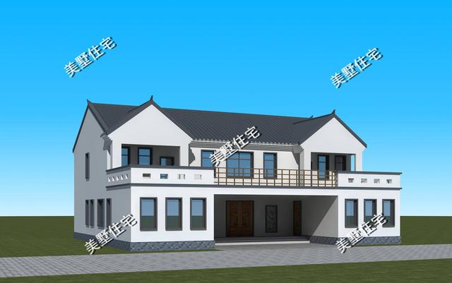 5款自建別墅設計圖，百看不厭中式風，中國人含蓄氣質(zhì)的體現(xiàn)。