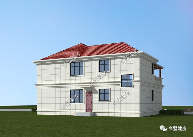 農(nóng)村二層別墅設(shè)計(jì)圖，漂亮經(jīng)濟(jì)又實(shí)用，農(nóng)村建房二層就是很好的選擇