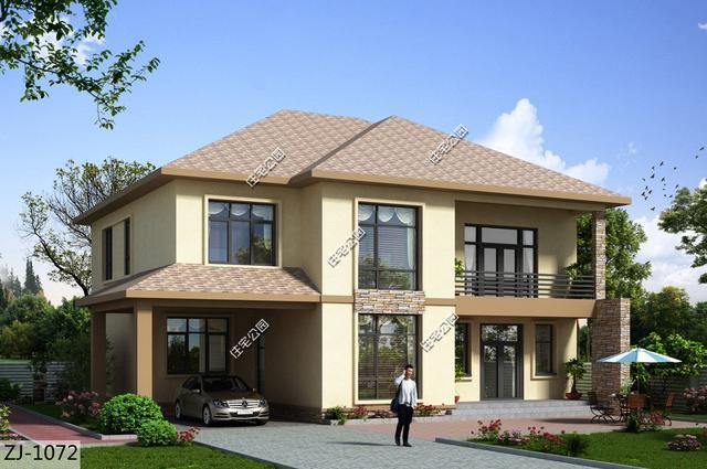 蓋房子有兩點要求，一是造價要低，二是房子一定要實用，這款別墅設(shè)計圖送給你