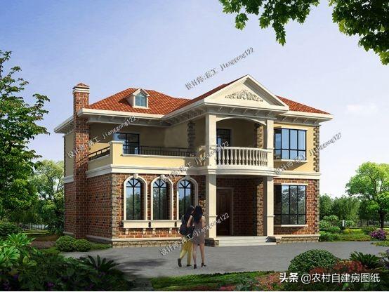 12款歐式二層別墅設(shè)計圖，任你選 造價20萬起 最貴不到50萬。今天推薦12款歐式戶型給大家，希望大家能夠找到自己鐘情的