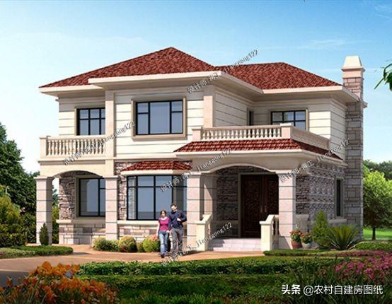 12款歐式二層別墅設(shè)計圖，任你選 造價20萬起 最貴不到50萬。今天推薦12款歐式戶型給大家，希望大家能夠找到自己鐘情的