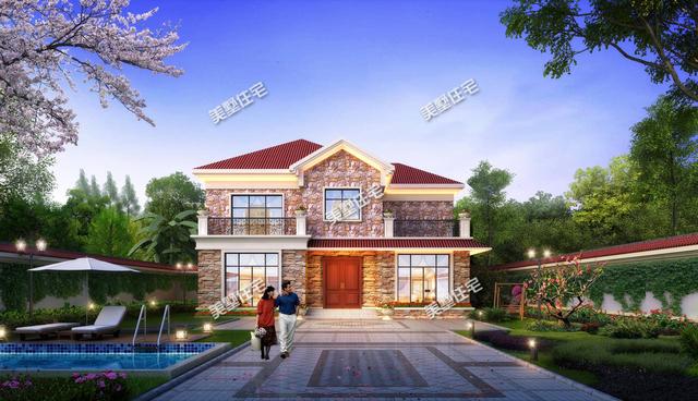 8款二層別墅設(shè)計圖，任你選，款款實用經(jīng)典！戶型方正簡約大氣的別墅，經(jīng)典又耐看，裝飾不多又易于建造。