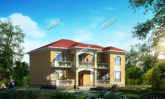 8款二層別墅設(shè)計圖，任你選，款款實用經(jīng)典！戶型方正簡約大氣的別墅，經(jīng)典又耐看，裝飾不多又易于建造。