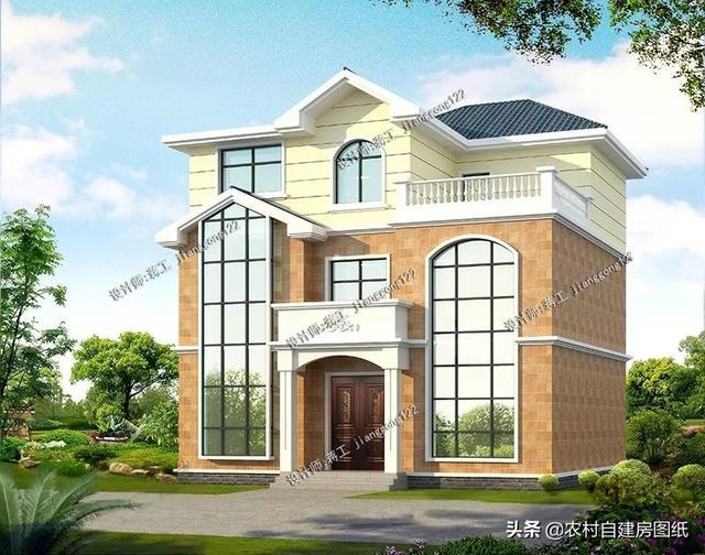 5款帶露臺的農(nóng)村別墅設計圖，這幾款別墅戶型，都帶有露臺，不管是住家還是度假都值得借鑒。