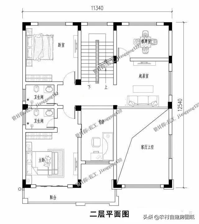 5款帶露臺的農(nóng)村別墅設計圖，這幾款別墅戶型，都帶有露臺，不管是住家還是度假都值得借鑒。