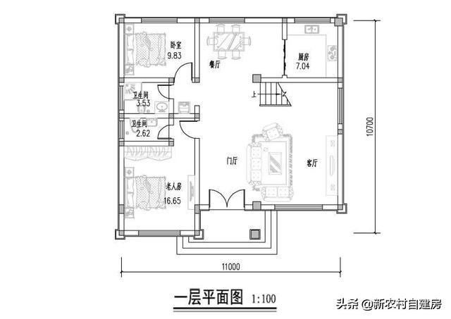 農(nóng)村三層歐式自建房設(shè)計(jì)圖，外觀簡(jiǎn)約大氣、是農(nóng)村建房不錯(cuò)的選擇！