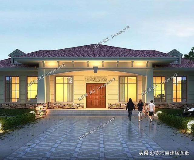 2024年7棟最新一層農(nóng)村別墅設(shè)計(jì)圖，有豪華范的，有實(shí)用派的，有你喜歡的嗎？