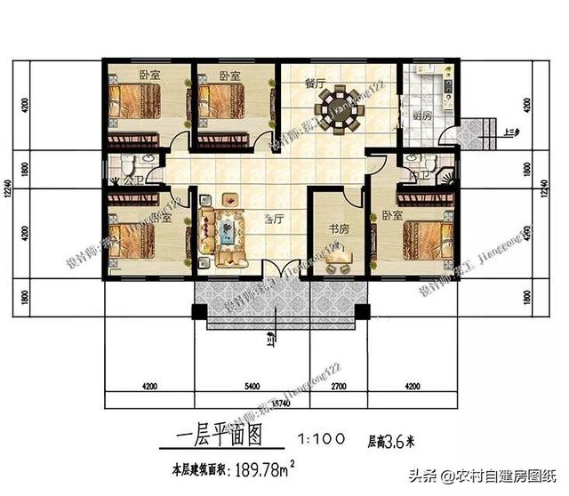 2024年7棟最新一層農(nóng)村別墅設(shè)計(jì)圖，有豪華范的，有實(shí)用派的，有你喜歡的嗎？