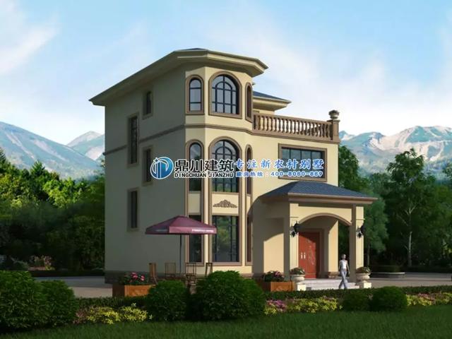 19款農村別墅設計圖，總有一款合你意，享受美好生活，從擁有一棟漂亮別墅開始。