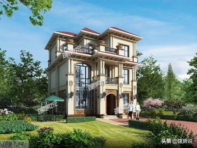 5款三層農(nóng)村別墅設(shè)計(jì)圖，都是100平內(nèi)的小戶型，布局大氣的別墅，是理想鄉(xiāng)村別墅的標(biāo)配。