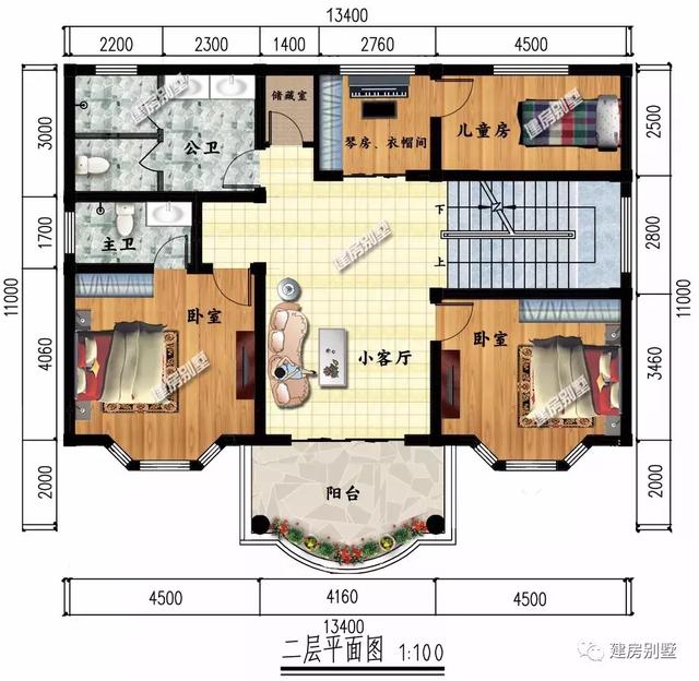 外觀和布局都非常好的兩棟自建房設(shè)計(jì)圖，老家房子這樣建，超有面子，每次回老家過(guò)年的時(shí)候，就特別享受那種被眾人奉承的感覺(jué)。