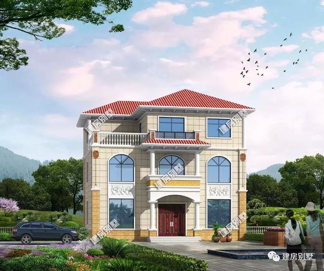 外觀和布局都非常好的兩棟自建房設(shè)計(jì)圖，老家房子這樣建，超有面子，每次回老家過(guò)年的時(shí)候，就特別享受那種被眾人奉承的感覺(jué)。