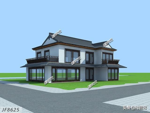 分享一款非常漂亮的現(xiàn)代風(fēng)別墅設(shè)計圖，圖紙看了快收藏好！