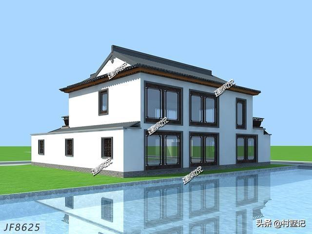 分享一款非常漂亮的現(xiàn)代風(fēng)別墅設(shè)計圖，圖紙看了快收藏好！