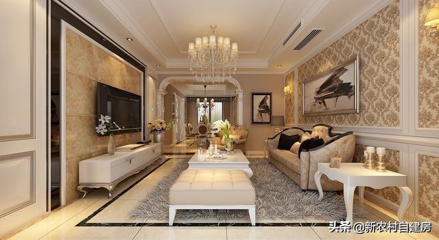 一層農(nóng)村自建別墅設(shè)計(jì)圖，一層別墅雖沒(méi)有豪華壯觀外觀，但舒適度實(shí)用性是高層別墅沒(méi)法比的。