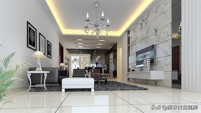 一層農(nóng)村自建別墅設(shè)計(jì)圖，一層別墅雖沒(méi)有豪華壯觀外觀，但舒適度實(shí)用性是高層別墅沒(méi)法比的。