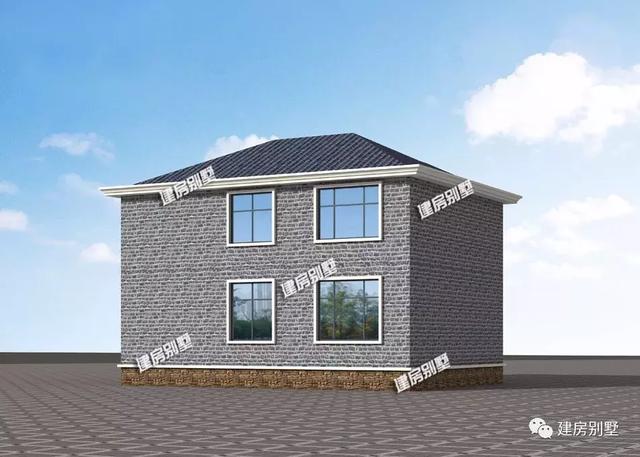 9款兩層自建房戶型，開間都是12米，每一款戶型的外觀和布局都非常好