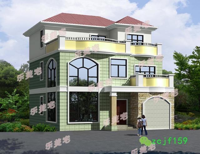 推薦2款三層簡(jiǎn)約別墅給大家，希望大家找到合適的戶型。