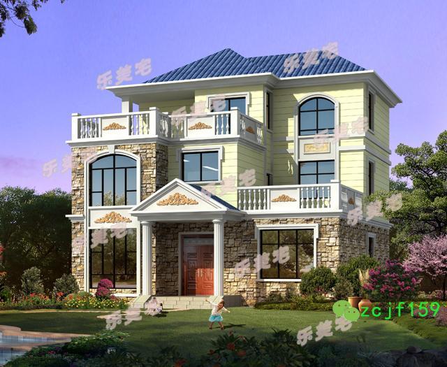 推薦2款三層簡(jiǎn)約別墅給大家，希望大家找到合適的戶型。