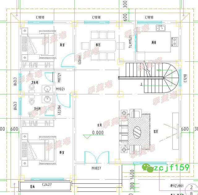 推薦2款三層簡(jiǎn)約別墅給大家，希望大家找到合適的戶型。