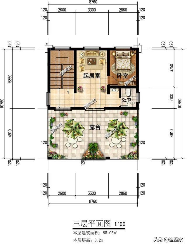 今天為大家?guī)?款小面積別墅，第3套造價(jià)僅18萬，看完收藏不迷路！