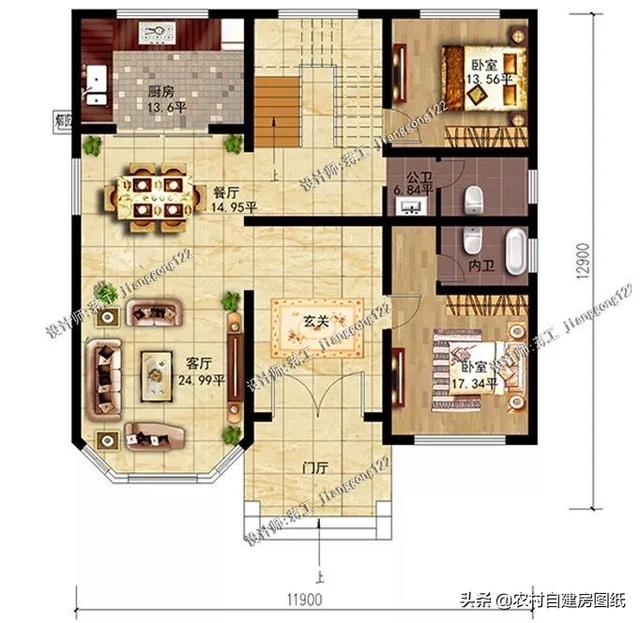 10款帶煙囪的農村別墅設計圖，讓你感受山村生活的美妙